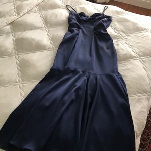 Glamorous Navy Blue gown.
